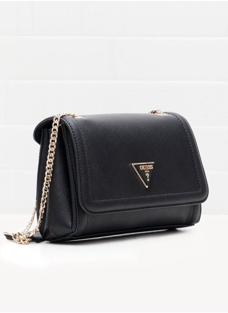 GUESS - Guess Black Leather Cross Bag For Women - Image 1