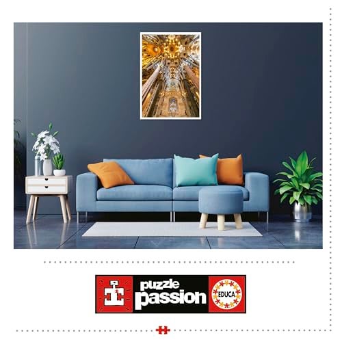 Educa - 1000 Piece Puzzle for Adults | Sagrada Familia Interior. 14 Years Old (19614) - Image 4