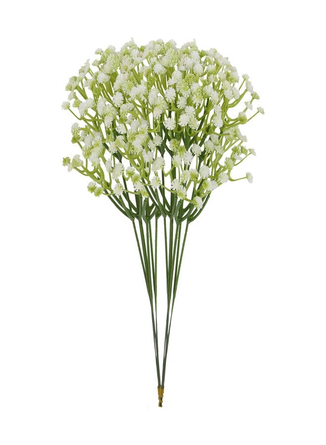 ABAJI Artificial Flower 12PCS Plastic Babys Breath Table Decoration Wedding Deco Indoor Outdoor - Image 1