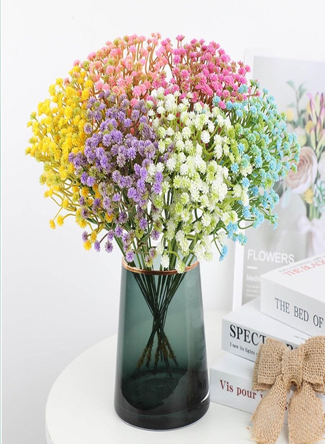 ABAJI Artificial Flower 12PCS Plastic Babys Breath Table Decoration Wedding Deco Indoor Outdoor - Image 5