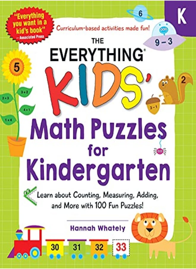 null - Everything Kids' Math Puzzles for Kindergarten - Image 1