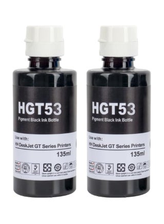 Ink Gt53Xl Compatible For Hp For Ink Tank 2 Pack Of Black Twin Pack For Printer 319 410 419 For Smart Tank 500 508 511 515 518 519 530 531 538 571 615 618 655 - pzsku/Z5DD4ACA1007C9297E915Z/45/1743947302/b2040910-a05e-4dd5-9d82-11de54b3e948
