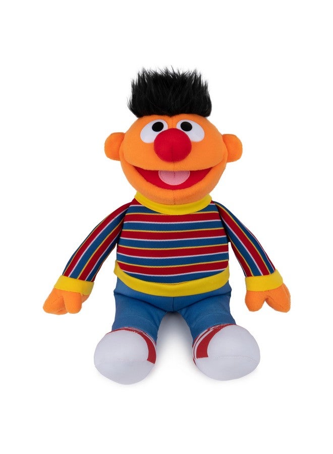 GUND Sesame Street Official Ernie Muppet Plush, Premium Plush Toy for Ages 1 & Up, Orange, 13.5” - Image 1