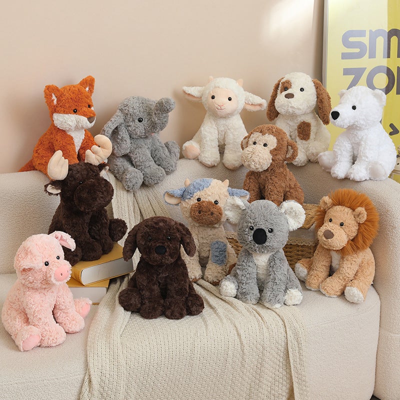Plush Monkey Sitting Position Soft Toy - Image 3