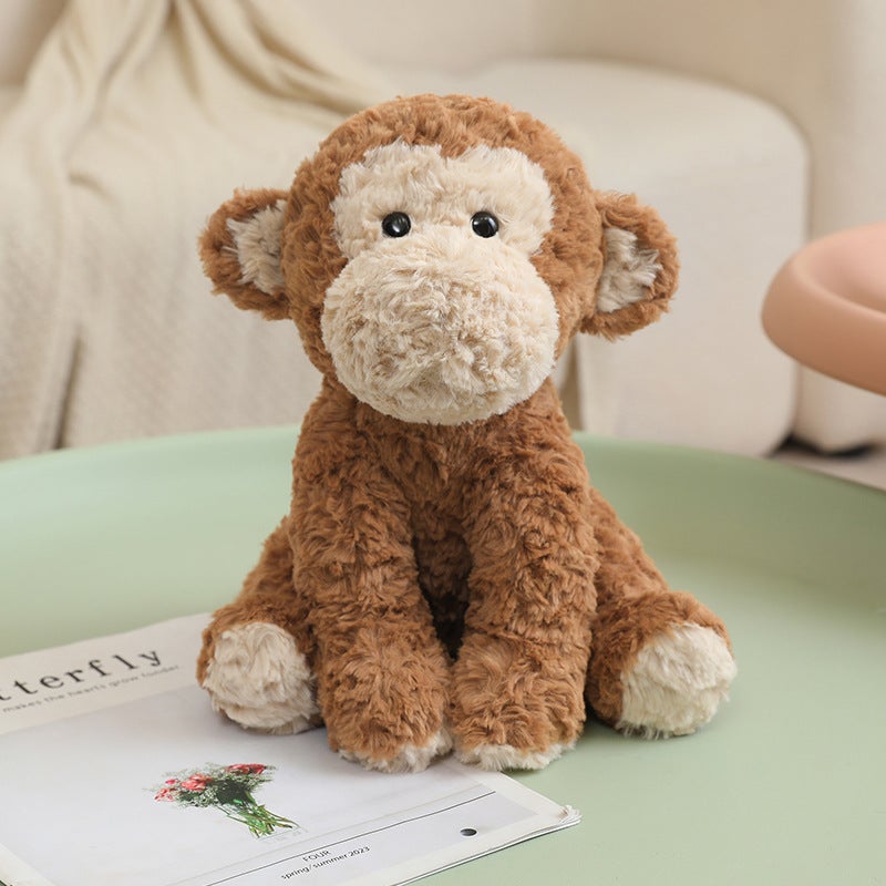 Plush Monkey Sitting Position Soft Toy - Image 1
