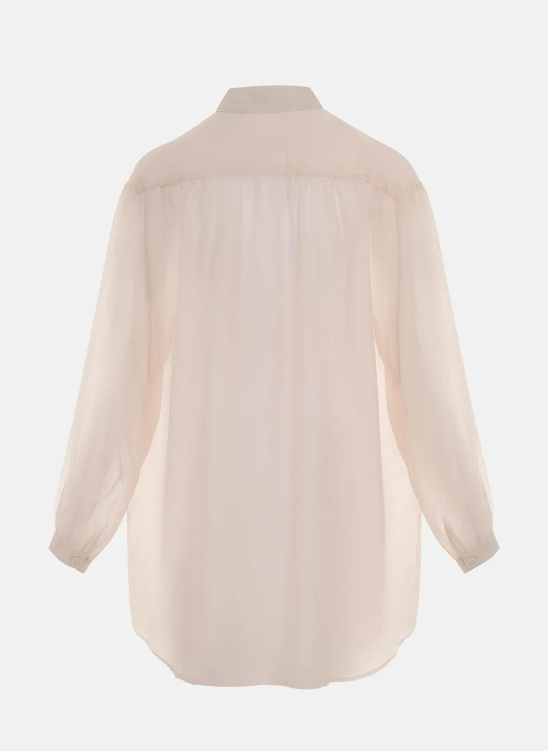 Lichi  Semi-translucent lightweight shirt for Women | Best Price UAE
