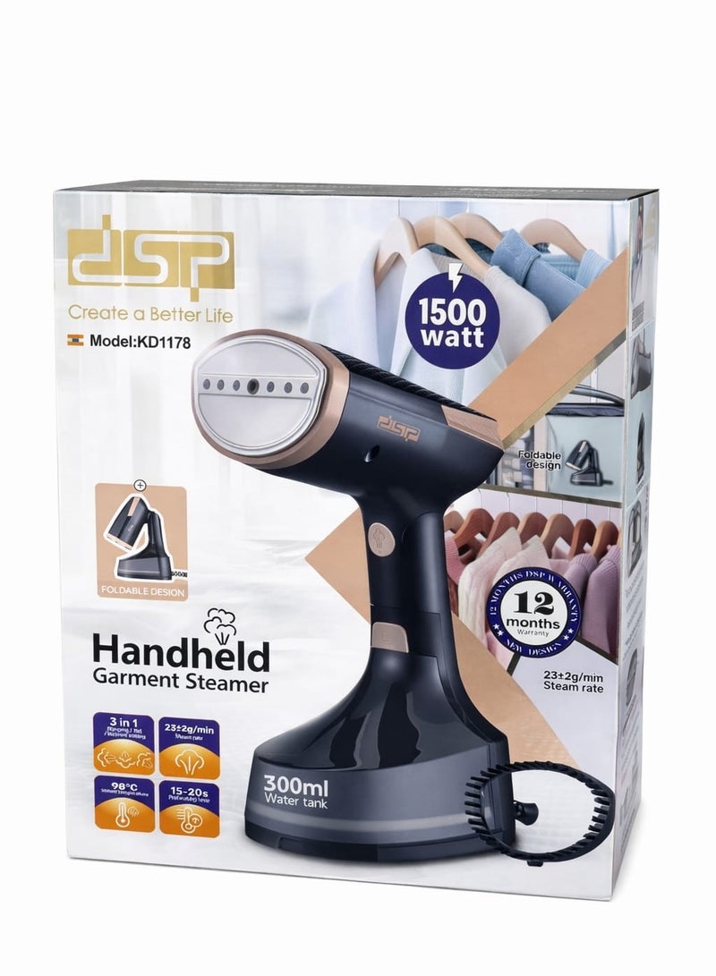 DSB KD1178 Steam Iron 1500W - Image 2
