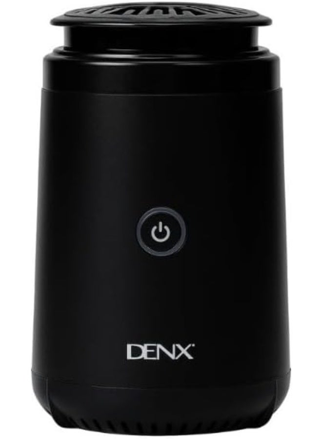 DENX DX1921 Electronic Portable Incense Burner with Built-in Fan, USB-C Fast Charging, 2000mAh Rechargeable Battery, Modern Bakhoor Censer for Home, Office & Car - Image 1