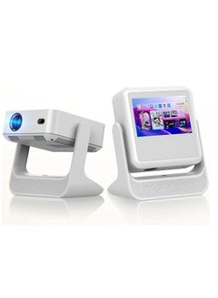Debonair DEBONAIR Touch Play Full HD 1080p Smart Projector | World’s First Touchscreen with Auto (Focus+Screen Fit+Obstacle Avoidance) | Official Android | 11000 Lumens | HDMI USB| 10W Speaker Dual WiFi BT5.0  - Image 1