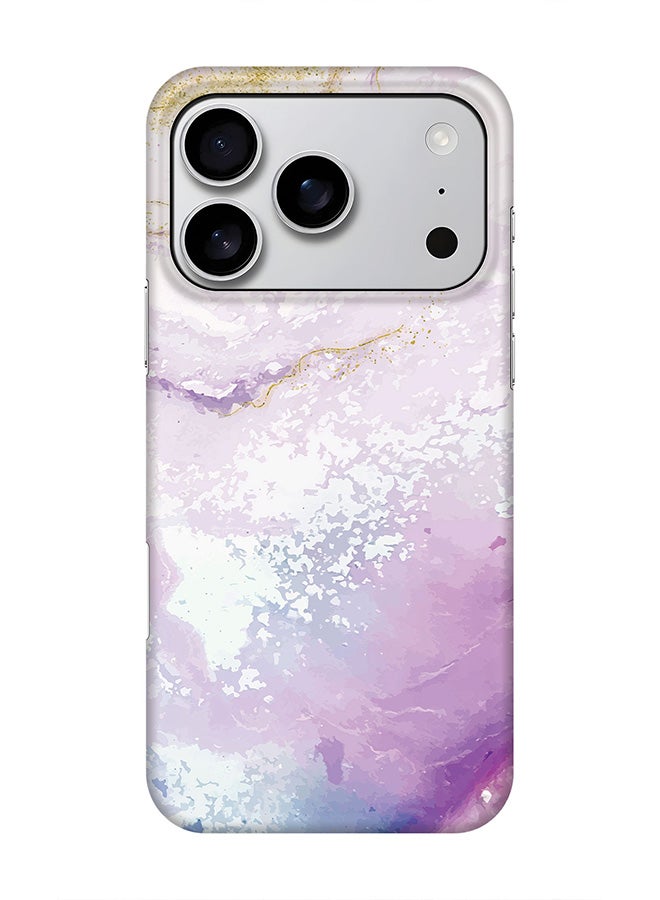 Stylizedd For iPhone 17 Pro,Case, [Compatible with MagSafe] Magnetic cover Slim fit Protection Matte, - Marble Print Marine