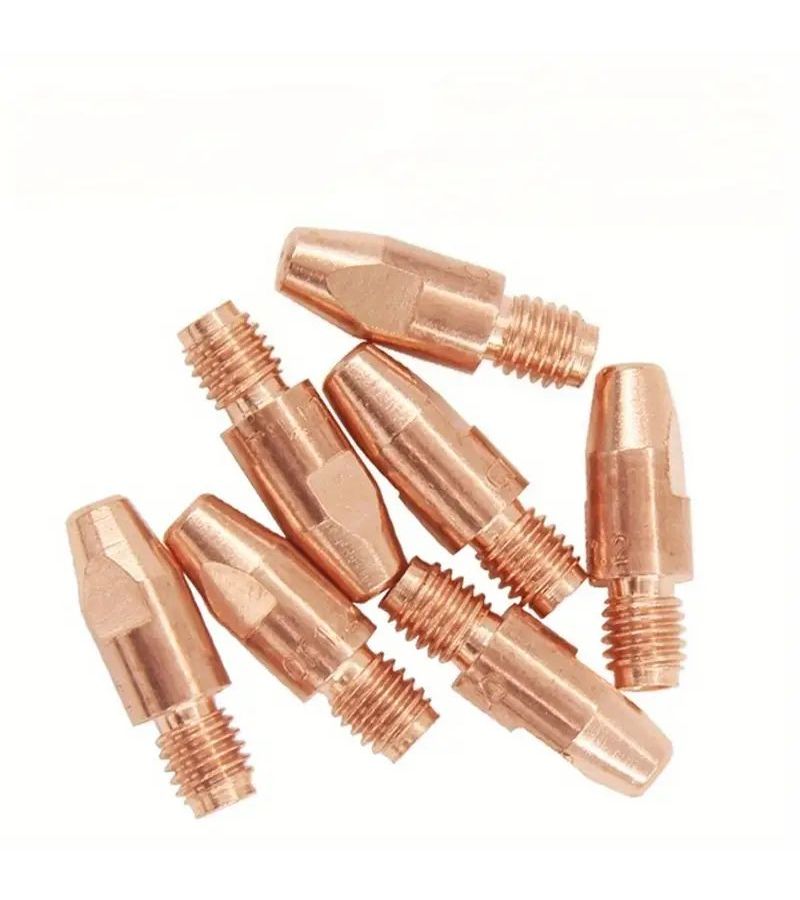 Welding Torch Accessory Kit 17pcs Includes 2 Gas Nozzles 2 Porcelain Insulators 3 M8 Contact Tip Holders 10 M8 0.8mm Contact Tips For 36KD MB36 Model - Image 5