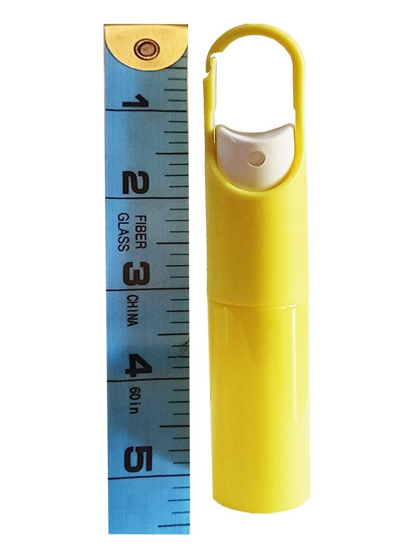 MP Spray Bottle  Yellow Plastic Empty Refillable Mini Travel size 20ml  - Image 1