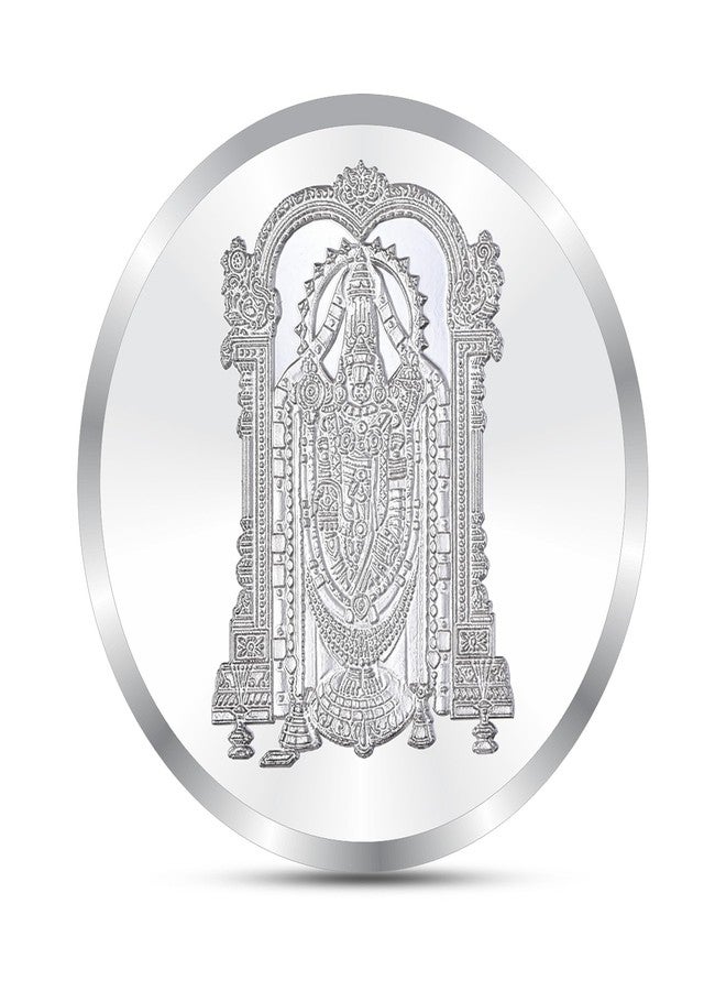 ACPL Precious Moments BIS Hallmarked Silver Coin Shree Balaji 10 gm 999 Pure - Image 1