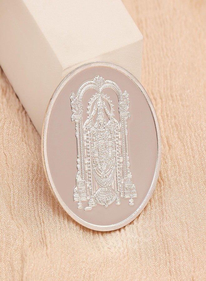 ACPL Precious Moments BIS Hallmarked Silver Coin Shree Balaji 10 gm 999 Pure - Image 3