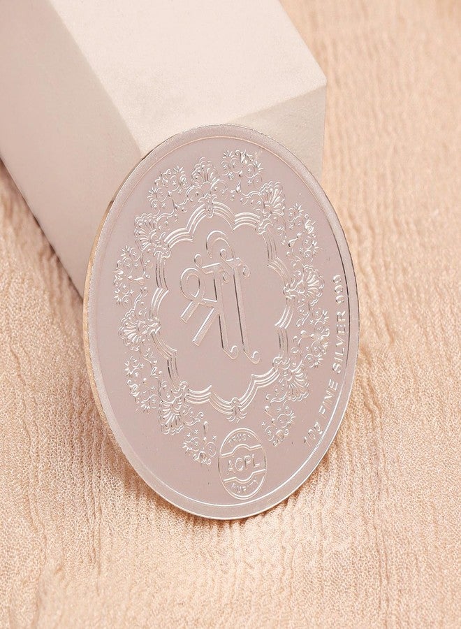 ACPL Precious Moments BIS Hallmarked Silver Coin Shree Balaji 10 gm 999 Pure - Image 4