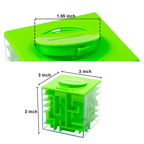 ThinkMax Money Maze Puzzle Box for Kids and Adults, Perfect Money Holder Maze Puzzle Gift Box (4 Pack) - Image 3