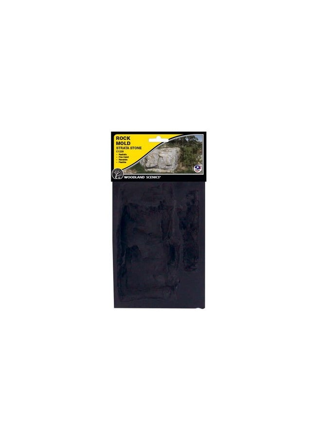 Woodland Scenics Woodland Scenics Rock Mold STN, Strata Stone  - Image 2
