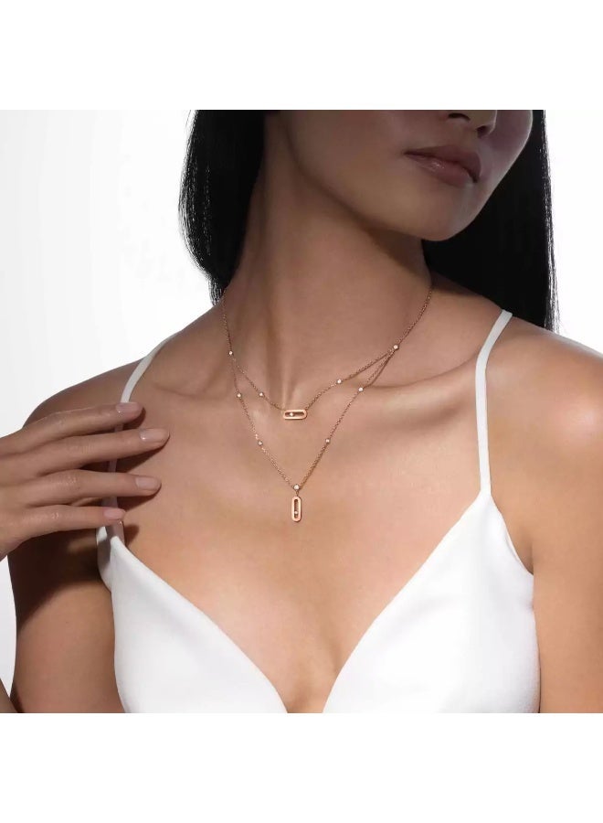 messika double-layer necklace,understated luxury around the neck. - Image 2