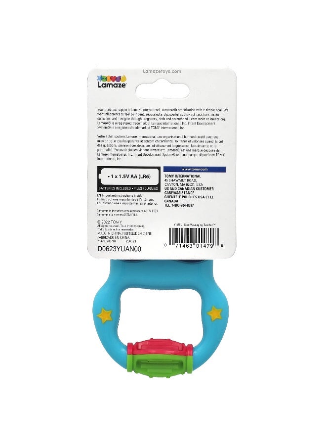 Lamaze, Star Massaging Teether, 6 Months+, 1 Count - Image 2