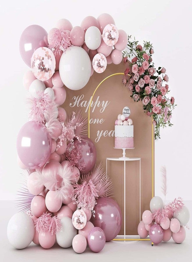WORFEI 7.2FT Gold Metal Arch Backdrop Stand, Square Balloon Arch Stand Wedding Frame for Birthday Party, Baby Shower, and Ceremony Decoration - Image 4