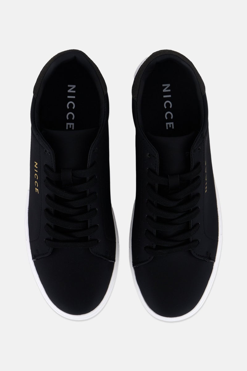 Nicce Men Sector Lace Up Casual Shoes, Black - Image 3