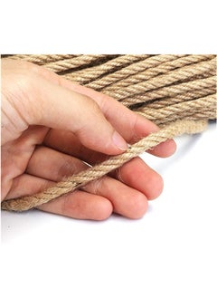 Premify 20M Jute Rope, 4mm Natural Jute Twine Rustic Cord,Hemp String for DIY Box Packing Wedding Decoration, Bundling Wrapping Floristry Arts Crafts  - Image 3