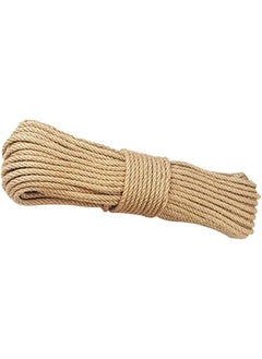 Premify 20M Jute Rope, 4mm Natural Jute Twine Rustic Cord,Hemp String for DIY Box Packing Wedding Decoration, Bundling Wrapping Floristry Arts Crafts  - Image 1