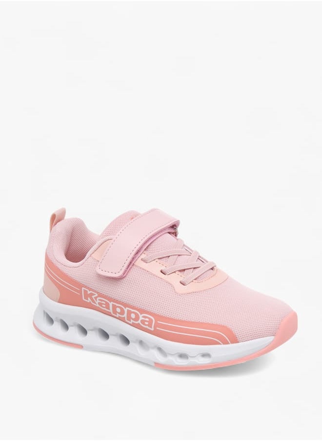 Kappa - Girls Logo Detail Sports Shoes With Hook And Loop Closure - Image 1