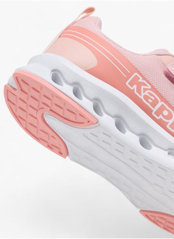 Kappa - Girls Logo Detail Sports Shoes With Hook And Loop Closure - Image 1