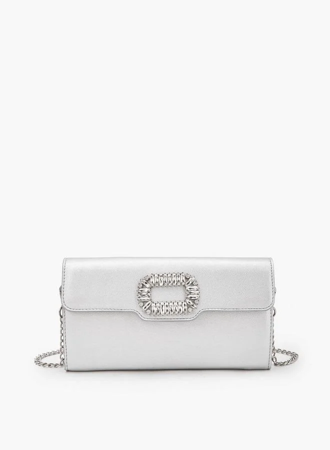 Flora Bella By Shoexpress FLORA BELLA CLUTCH WITH DETACHABLE SHOULDER STRAP Ramadan Collection