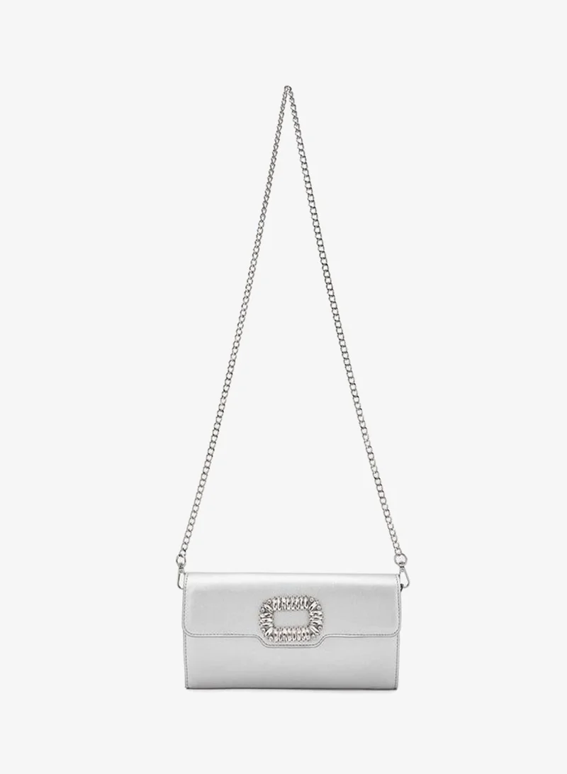 Flora Bella By Shoexpress FLORA BELLA CLUTCH WITH DETACHABLE SHOULDER STRAP Ramadan Collection