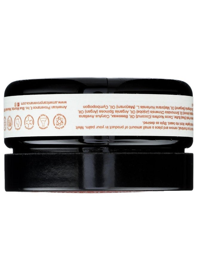 American Provenance - Premium Natural Beard And Mustache Balm For Men With Shea Butter, Jojoba Oil, Argan Oil - Grooming Balm That Conditions, Moisturizes And Strenthens Beards And Mustaches Of Any Length | Lemongrass & Marjoram, 2 Oz (Pack Of 1) - Image 1