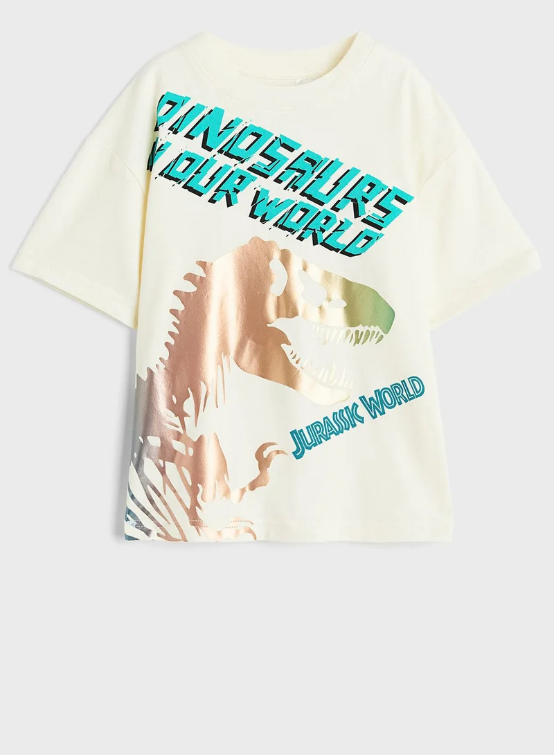 H&M Kids Jurassic World Oversized T-Shirt