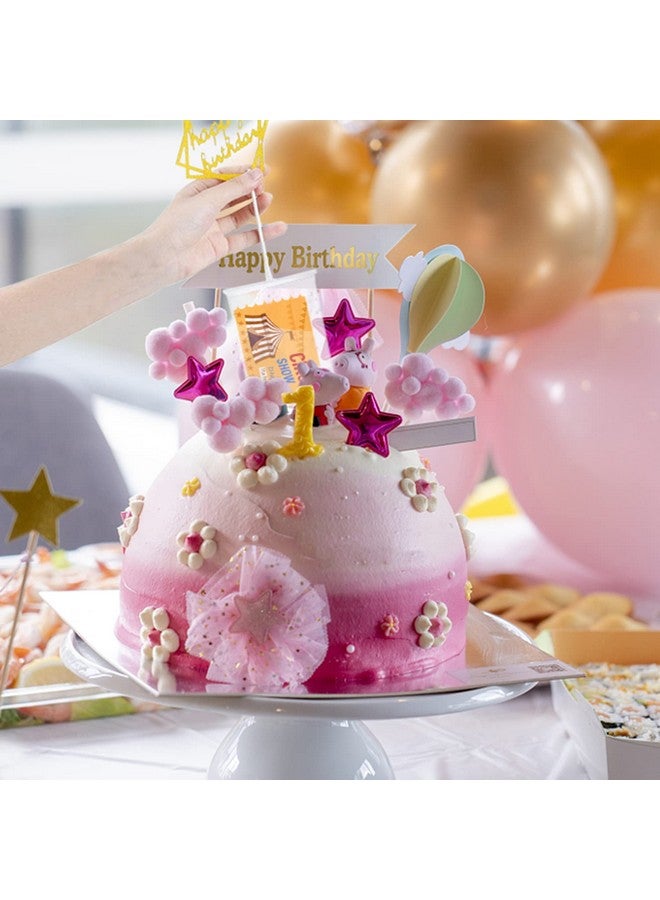 Sienon The Money Cake, Cake Money Box-Cake Money Pull Out Kit Includes 1Pc Clear Food-Contact Safe Box, 1Pc Gold Cake Topper, 20Pcs Pockets For Birthday Party Cake Decorations - Image 2