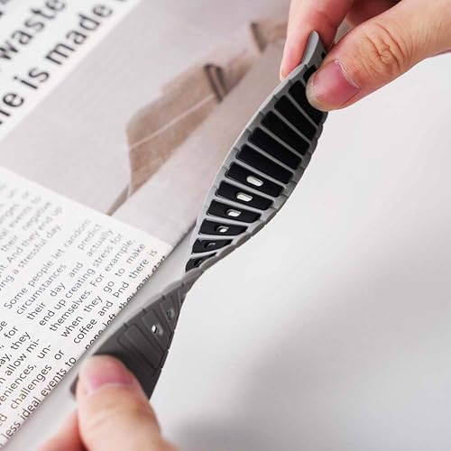 GUOi® Silicone Watchband Compatible with Apple Watch Ultra 2 ＆ Ultra 49mm 45mm 44mm 42mm 46mm - Men & Women Strap for iWatch Se10/9/8/7/6/5/4/3/2/1 SE 46/44/45/49/42mm (Series 3/2/1) - GRAY/ORANGE - Image 4