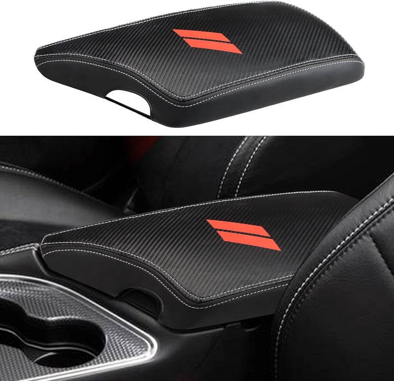 INTGET Car Center Console Armrest Cover for Dodge Challenger - Image 1