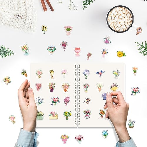 YUATCYA Reusable Sticker Collecting Book Storage Album with 40 Sheets Blank Release Paper - A5 Size Stickers Organizer Collection Holder Book for Adult (Pink-2) - Image 5