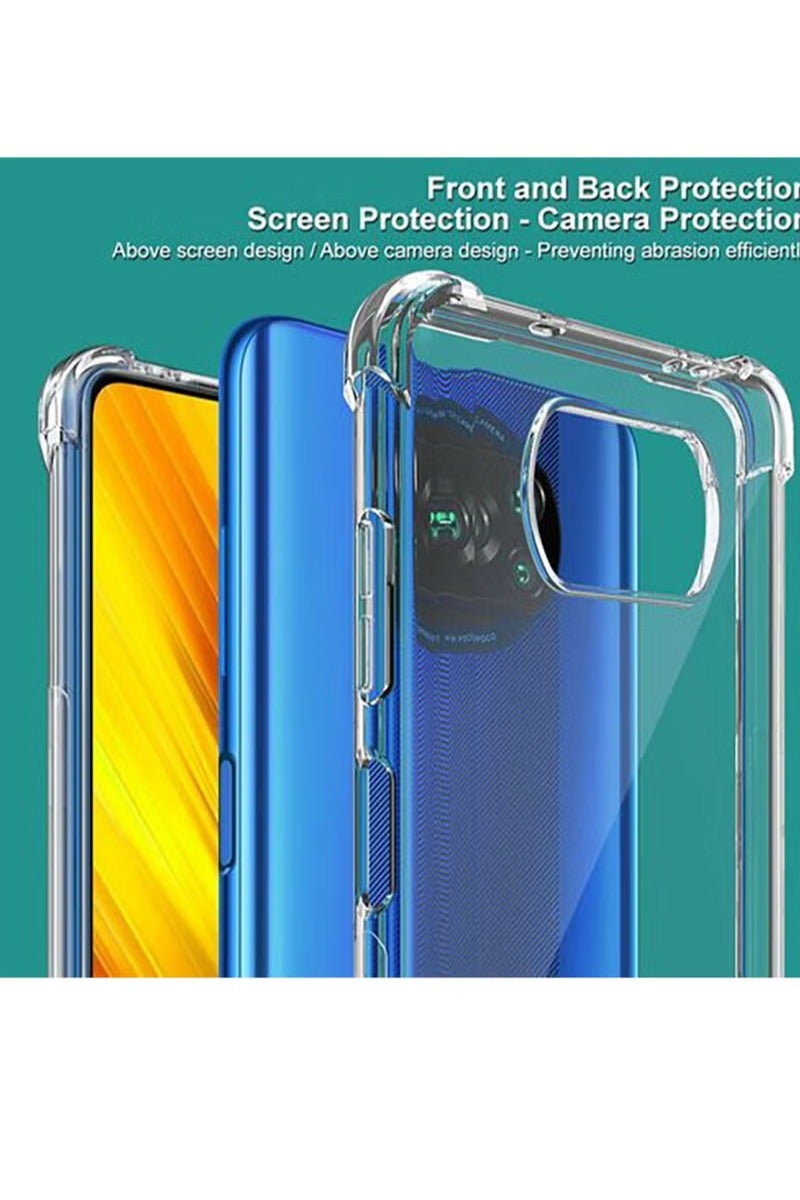 Xiaomi Poco X3 Anti Shock Transperent Case - Image 3