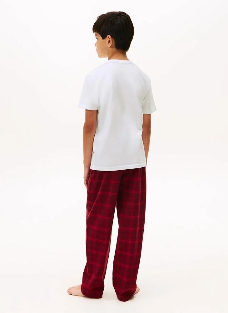 Tommy Hilfiger Multicolor 2-Pack Signature Jersey Lounge T-Shirts for Men | Best Price UAE