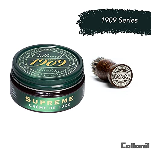 Collonil Leather Shoe Polish 1909 Crème de Luxe Burgundy - Optimum Color Refreshing & Depth - Protects and Nourishes Smooth Leather for a Lasting Glow - 3.38 Fl Oz - Image 5