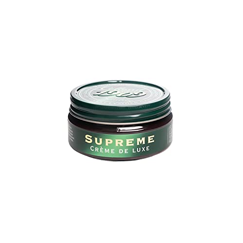 Collonil Leather Shoe Polish 1909 Crème de Luxe Burgundy - Optimum Color Refreshing & Depth - Protects and Nourishes Smooth Leather for a Lasting Glow - 3.38 Fl Oz - Image 1