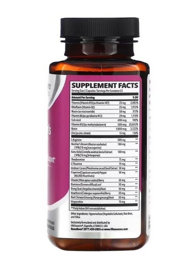 LifeSeasons Womens Vitali T Libido and Mood Support 70 Veg Capsules - Image 2