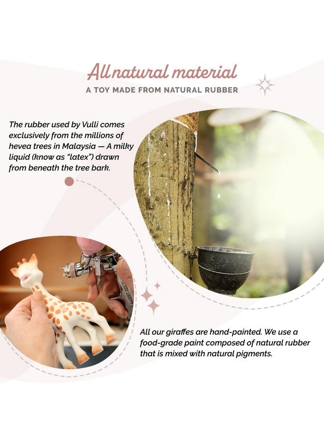 صوفي لا جيراف صوفي الزرافة، لمسة منعشة | مصنوعة يدويًا في فرنسا منذ 60 عامًا | مطاط طبيعي | مصممة للأطفال في مرحلة التسنين | تُنشّط الحواس الخمس | سهلة التنظيف - Image 4