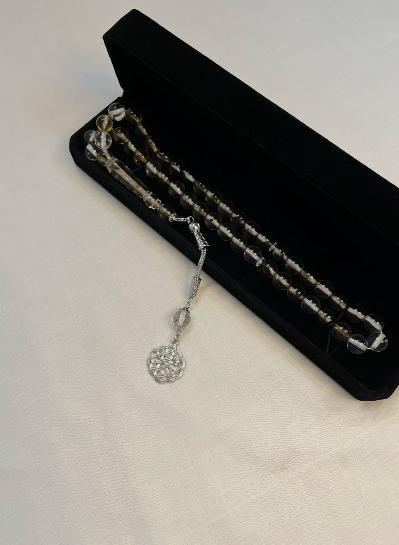 Brides The lightweight Bakelite rosary is designed for daily use. It features a comfortable and elegant design, which gives the rosary beauty and luxury. Type - Image 2