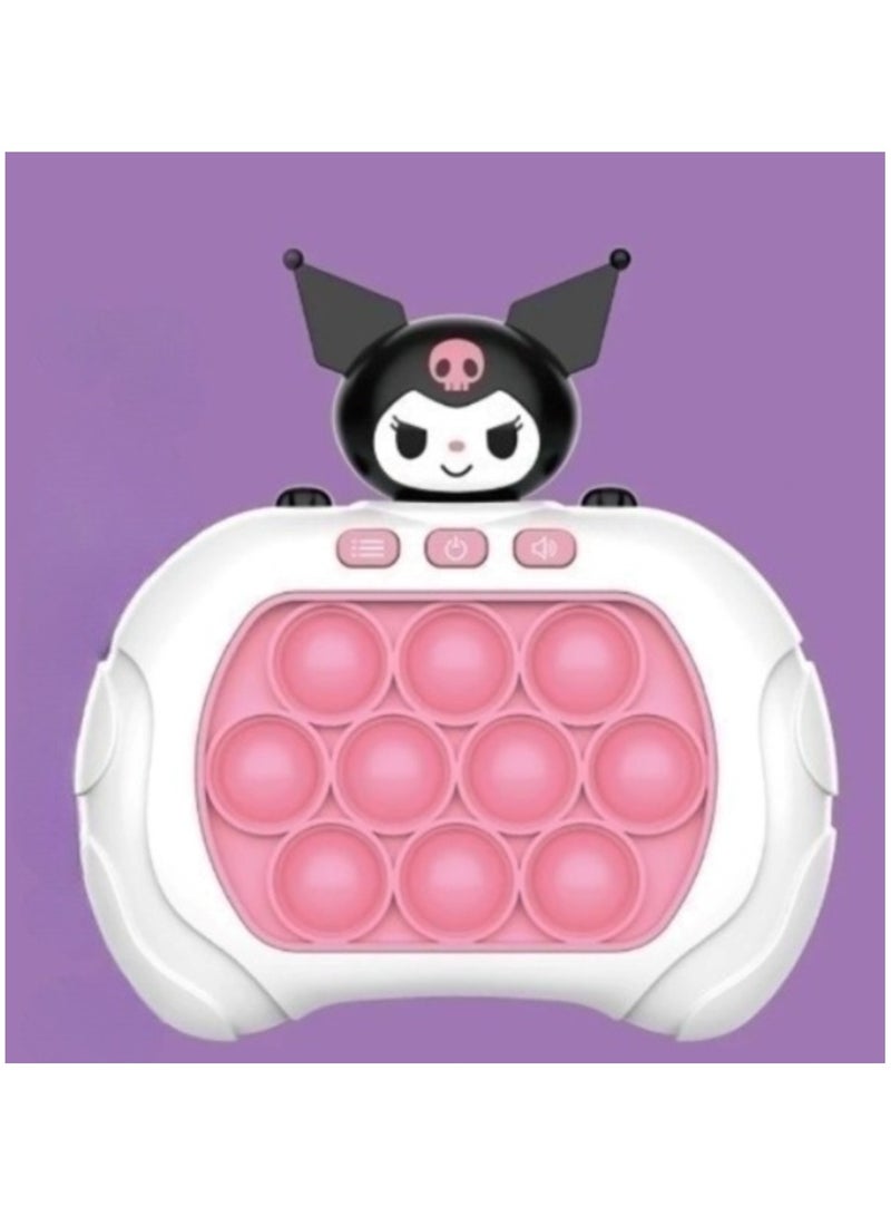 Huitich Kuromi Quick Push Toy Pop It Instant Stress Relief for All Ages Black/White  - Image 3