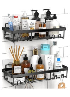 S2C S2C Wall Mounted Bathroom Shelf Heavy Duty, Strong Adhesive, Rustproof Shower Caddy, Stainless Steel Bathroom Organizer,Bathroom Accessories, Corner Shelf, Kitchen Organizer, Wall Shelf  - Image 1