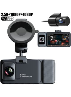 Premium MB-460 2k Ultrahd 3 Camera In-Car Camera (Turkish Menu + GPS + Wifi)