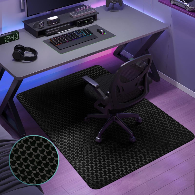 Vicwe Office Chair Mat for Hardwood Floor 48 x 36 Chair Mats Gaming Chair Mat for Hardwood Easy Glide for Chairs MultiPurpose Floor Protector Desk Chair Mats for Home Office