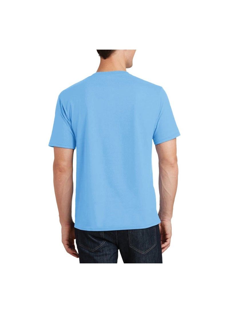 برينت شوب فور مي تي شيرت برقبة دائرية للبالغين للرجال من القطن الخالص الممشط للغاية للرجال، رقبة دائرية للرجال، مقاس مريح، قمصان عادية من القماش المسامي للرجال - Image 2