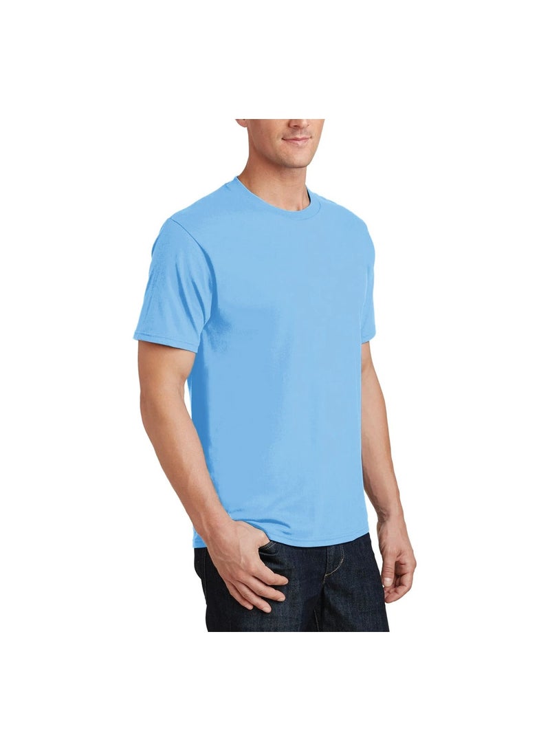 برينت شوب فور مي تي شيرت برقبة دائرية للبالغين للرجال من القطن الخالص الممشط للغاية للرجال، رقبة دائرية للرجال، مقاس مريح، قمصان عادية من القماش المسامي للرجال - Image 4